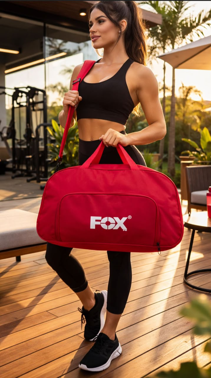 Bolsa Fox PB vermelha
